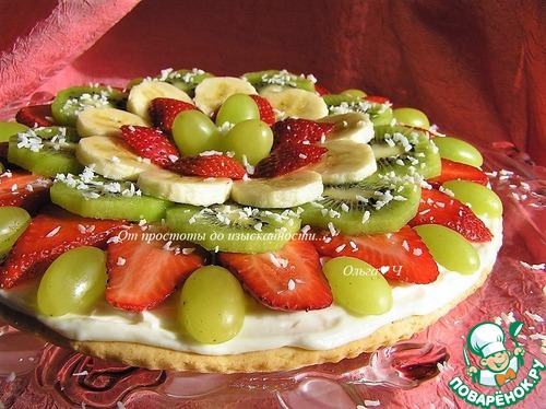 Фруктовая а-ля пицца