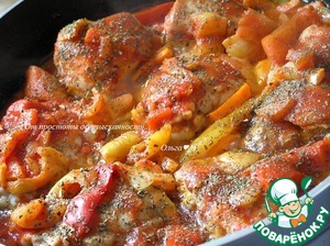 "Оссобуко" из курицы