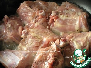 "Оссобуко" из курицы