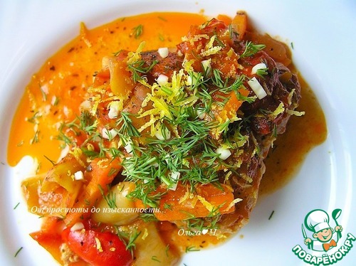 "Оссобуко" из курицы