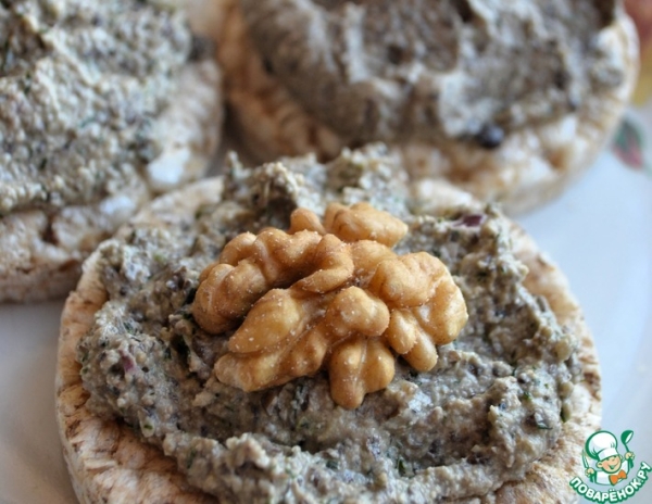 Паштет из чёрной чечевицы Паштет из чёрной чечевицы