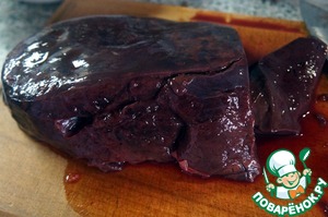 Печень по-строгановски Печень по-строгановски