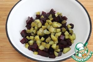 Пикантный свекольный салат Пикантный свекольный салат