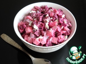 Пикантный свекольный салат Пикантный свекольный салат