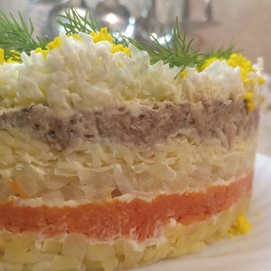 Салат "Мимоза" Салат "Мимоза"