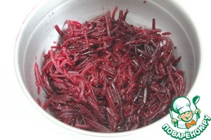 Салат свекольный "По-другому" Салат свекольный "По-другому"