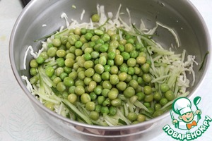 Салат "Три оттенка зеленого"