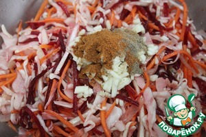 Салат "Зимнее ассорти" Салат "Зимнее ассорти"