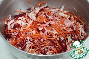 Салат "Зимнее ассорти" Салат "Зимнее ассорти"