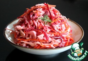 Салат "Зимнее ассорти" Салат "Зимнее ассорти"