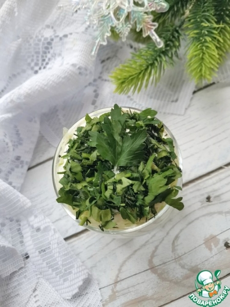 Салат "Зимнее утро"