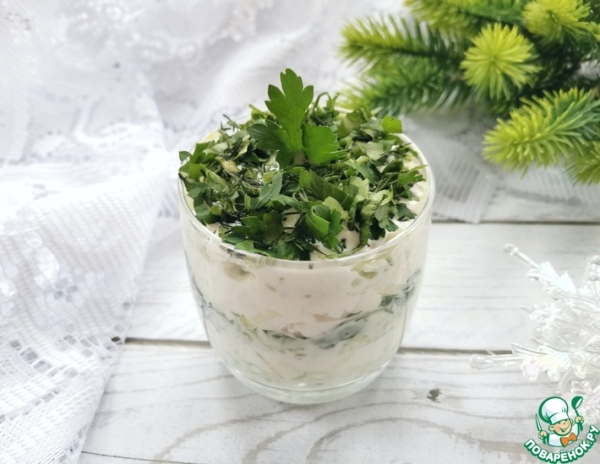 Салат "Зимнее утро"