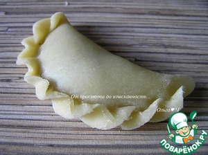 Вареники с черникой подшофе