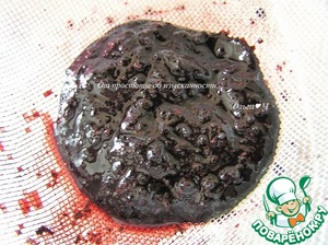 Вареники с черникой подшофе