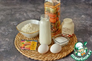 Блины на сливках