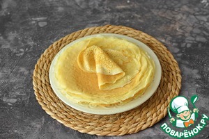 Блины на сливках