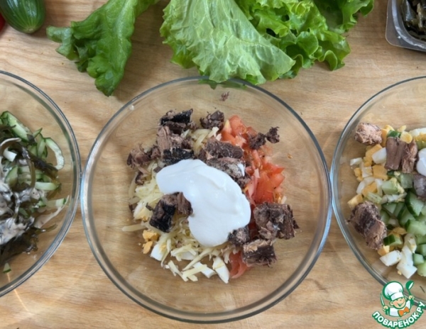 3 быстрых салата для худеющих 3 быстрых салата для худеющих