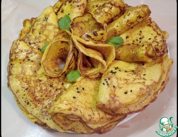 Блины тыквенные