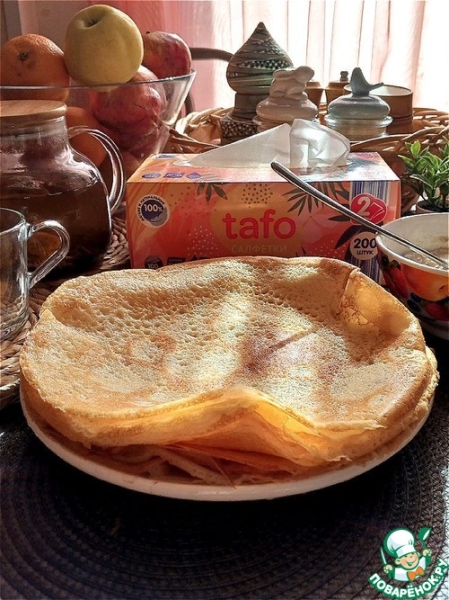 Блинчики "Три стакана"