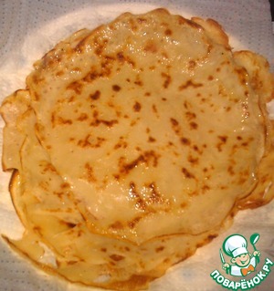 Блины дрожжевые постные