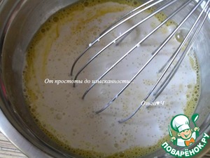 Блинчики на кокосовых сливках