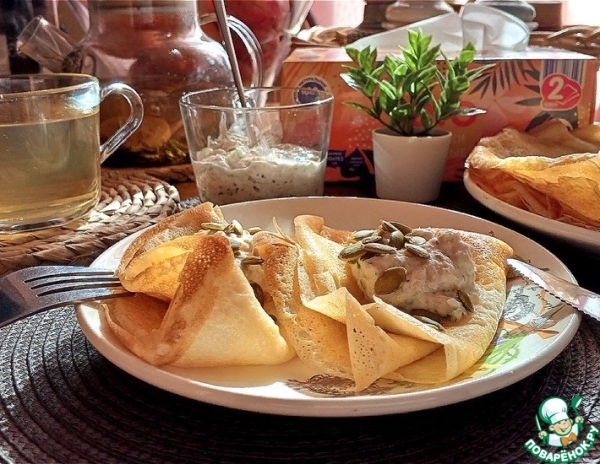 Блинчики "Три стакана"