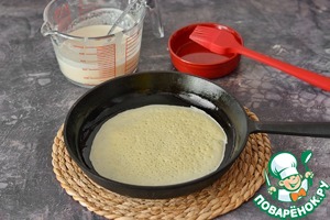 Блины на сливках