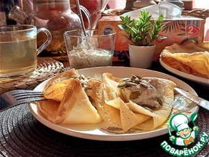 Блинчики "Три стакана"