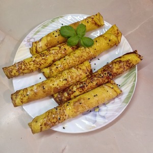 Блины тыквенные