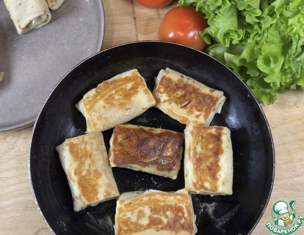 Блинчики с куриной печенью