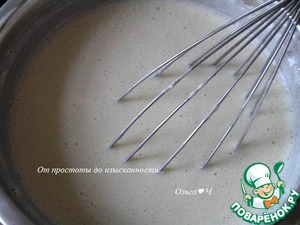 Блинчики на кокосовых сливках