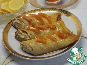 Тыквенные блины на рисовой муке Тыквенные блины на рисовой муке