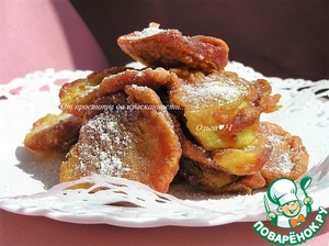 Яблоки в пряном кляре