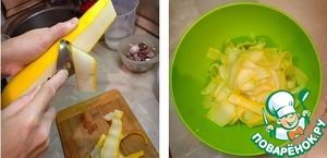 Кабачки в тайском маринаде