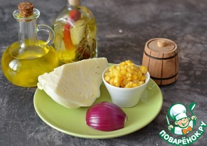 Капустный салат с кукурузой