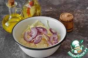 Капустный салат с кукурузой