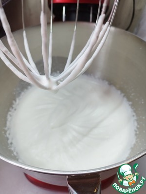 Кокосовый мусс для торта