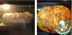 Кролик под соусом, запечённый в пакете Кролик под соусом, запечённый в пакете