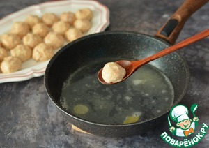 Куриные фрикадельки для детского меню