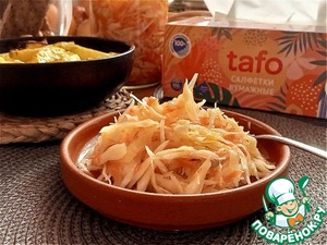 Маринованная капуста по-быстрому Маринованная капуста по-быстрому