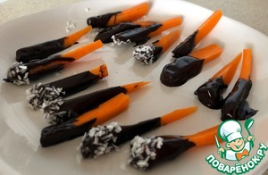 Морковь в шоколаде