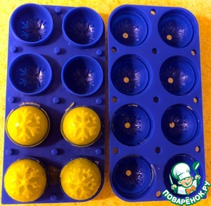 Сферические смузи-снежки из киви Сферические смузи-снежки из киви