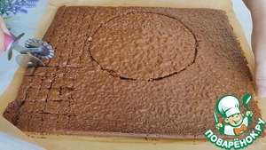 Шоколадный торт с вишней и сметанным кремом Шоколадный торт с вишней и сметанным кремом