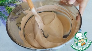 Шоколадный торт с вишней и сметанным кремом Шоколадный торт с вишней и сметанным кремом