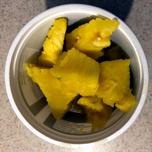 Желе "Солнечный зайчик" с ананасовым смузи