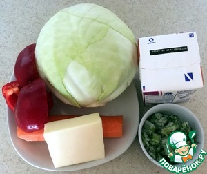 Капустная запеканка "Блин в капусте" Капустная запеканка "Блин в капусте"