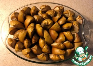 Булочки-кролики с яблочным пюре