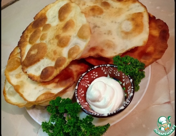 Хрустящие сметанные лепешки Хрустящие сметанные лепешки