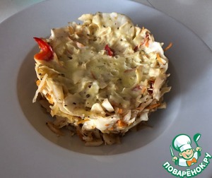 Капустная запеканка "Блин в капусте" Капустная запеканка "Блин в капусте"