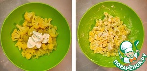 Цветная капуста, запеченная с сыром Цветная капуста, запеченная с сыром